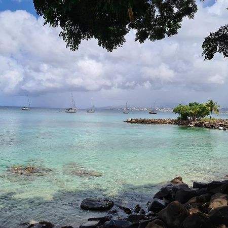 Studio Kasanaco Avec Vue La Baie De Fort De France لي تروا زيليه المظهر الخارجي الصورة